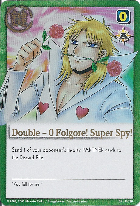 Double - 0 Folgore! Super Spy! - FOIL